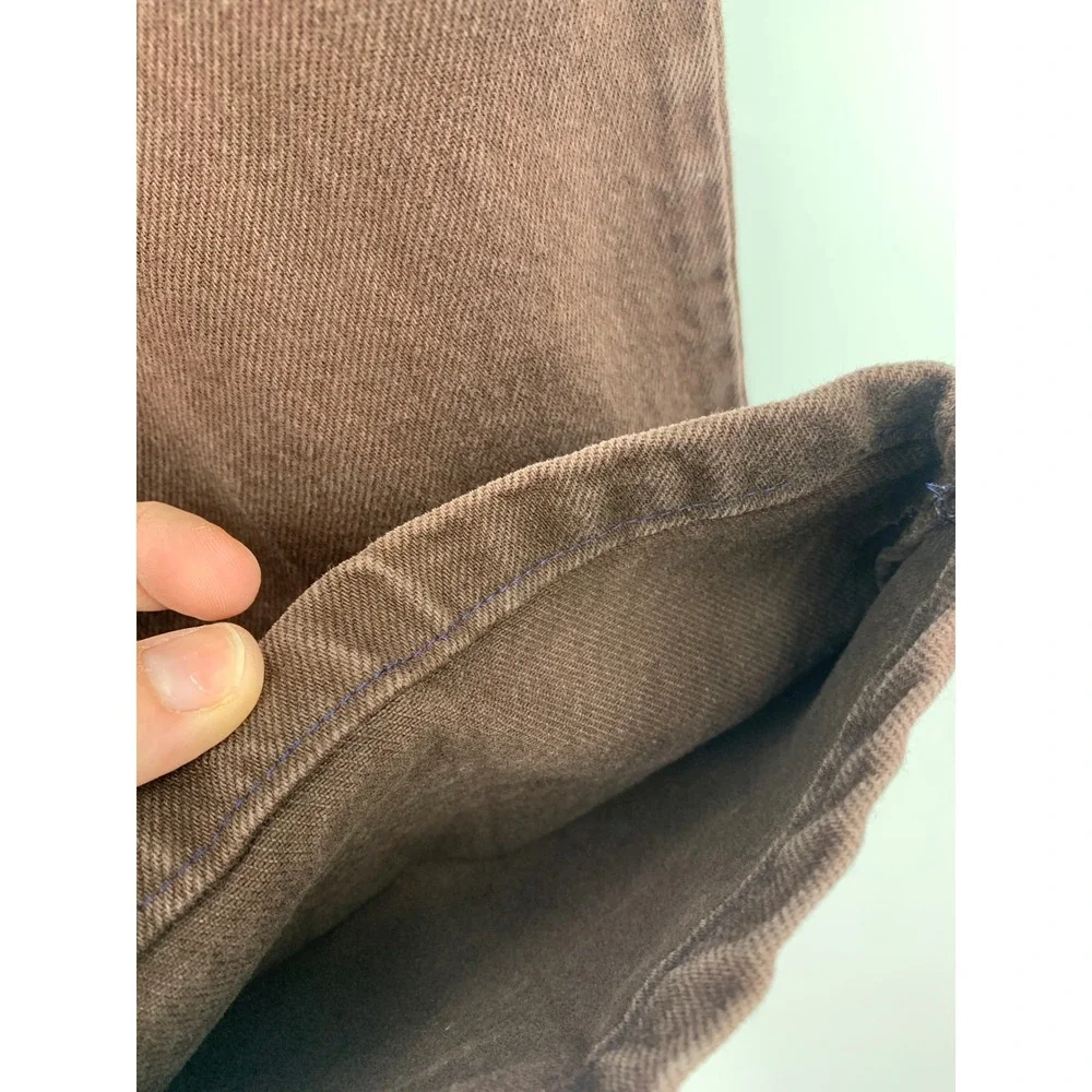 Vintage Levis 550 Jeans Mens 32x28 Brown Relaxed Fit 90s Made USA
